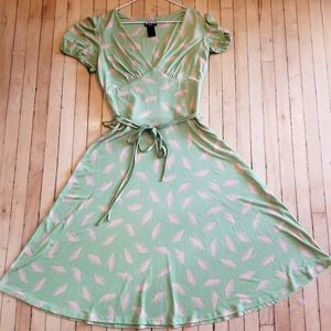 Beautiful Antique Green BCBG Dress
